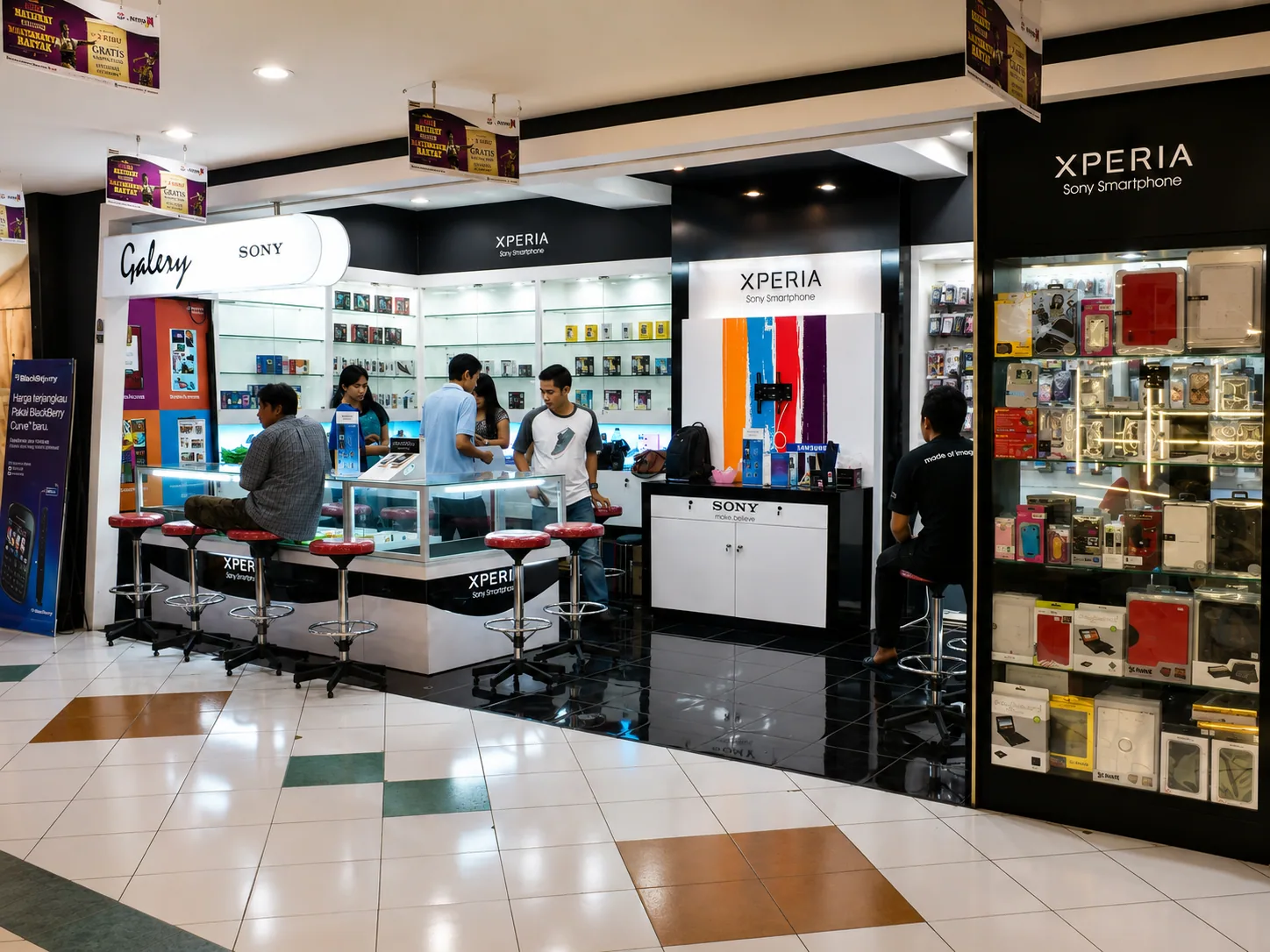 Sony Retail Store Construction